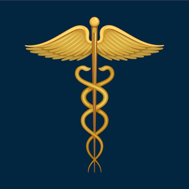 Flat medical symbol