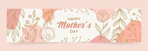 Flat mother's day twitch banner