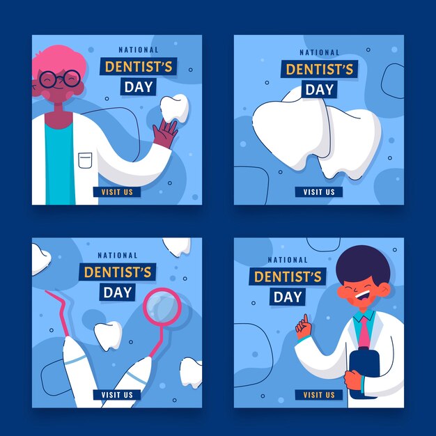 フラット全国歯科医の日のInstagramの投稿コレクション