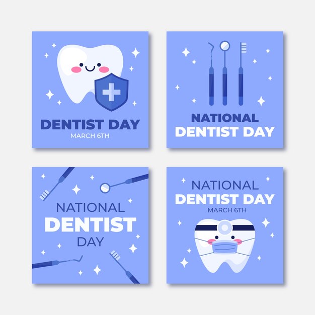 フラット全国歯科医の日のInstagramの投稿コレクション