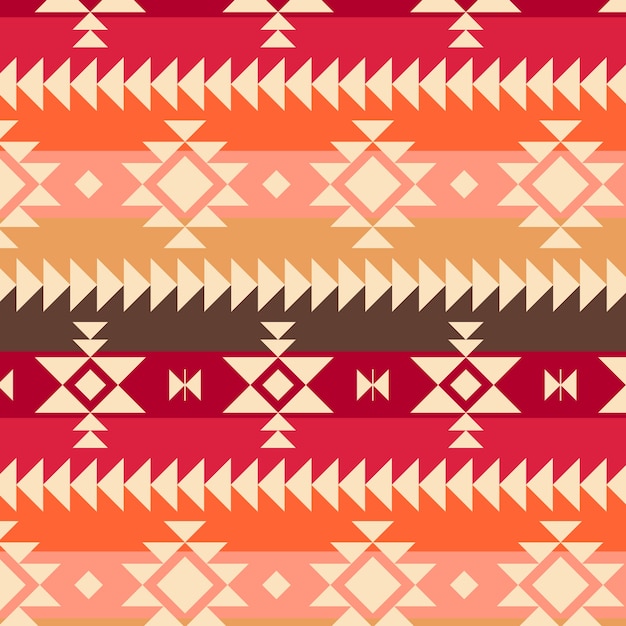 플랫 아메리카 원주민 패턴