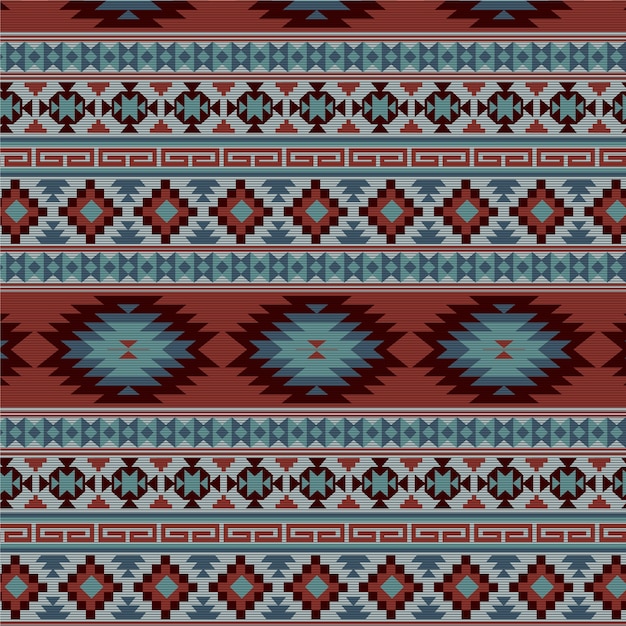 플랫 아메리카 원주민 패턴