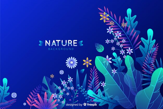 Flat Nature Backgroound