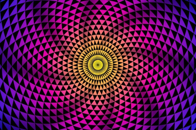 Flat optical illusion background