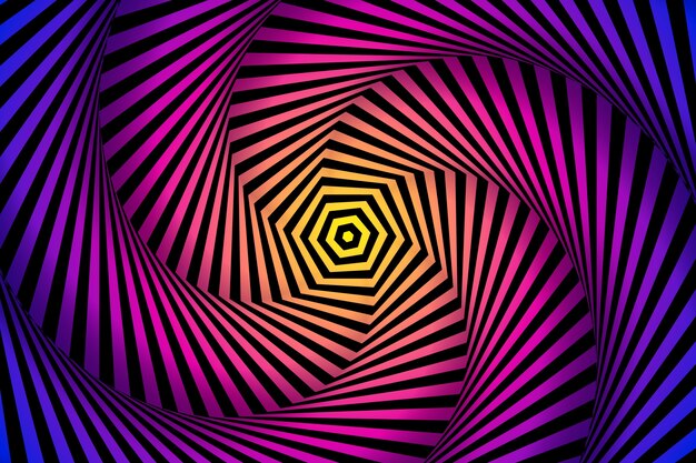 flat optical illusion background