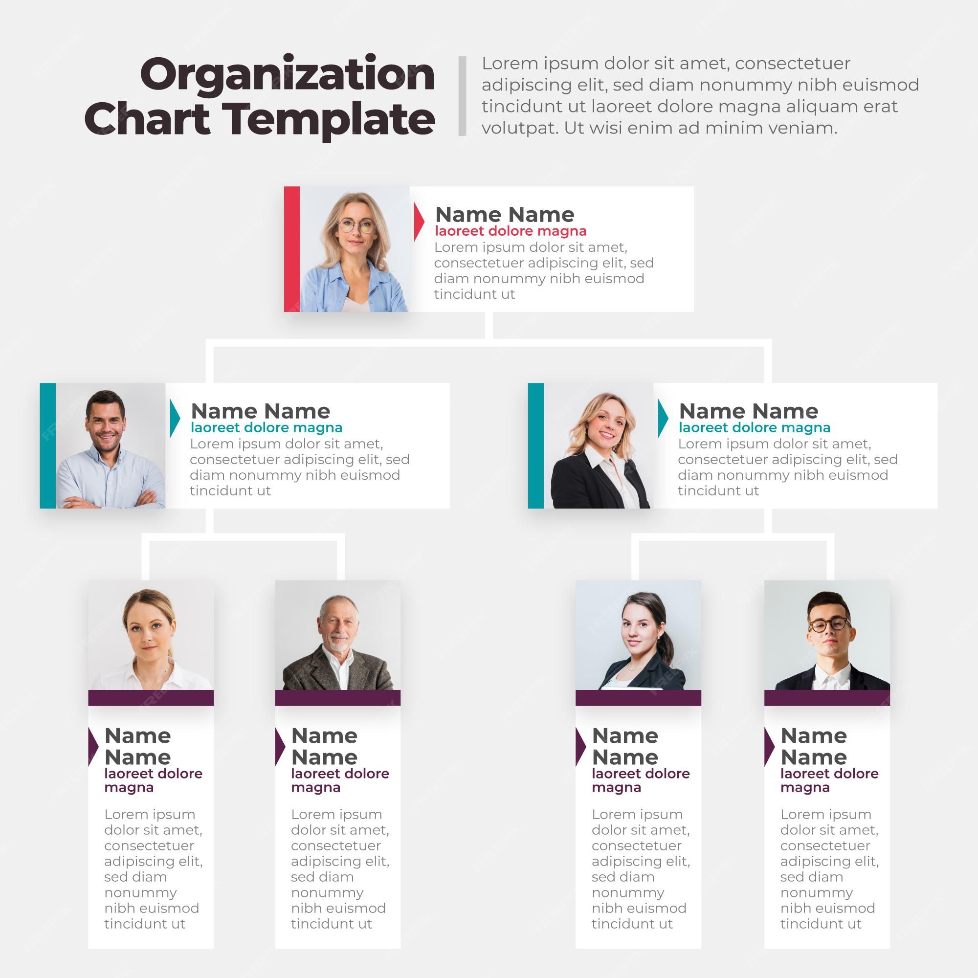 templates for organizational charts