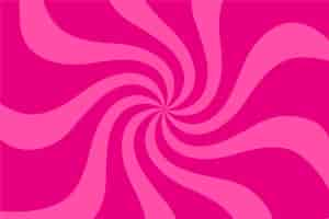 Free vector flat pink swirl background