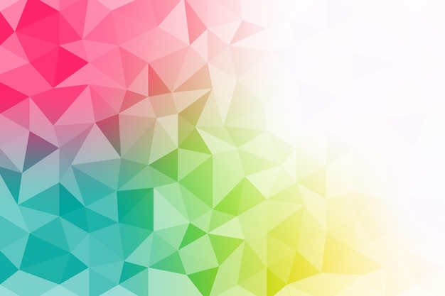 Free vector flat polygonal background