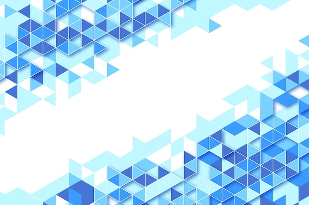 Free vector flat polygonal background