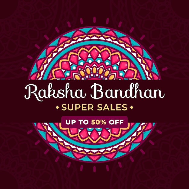 Flat raksha bandhan sales