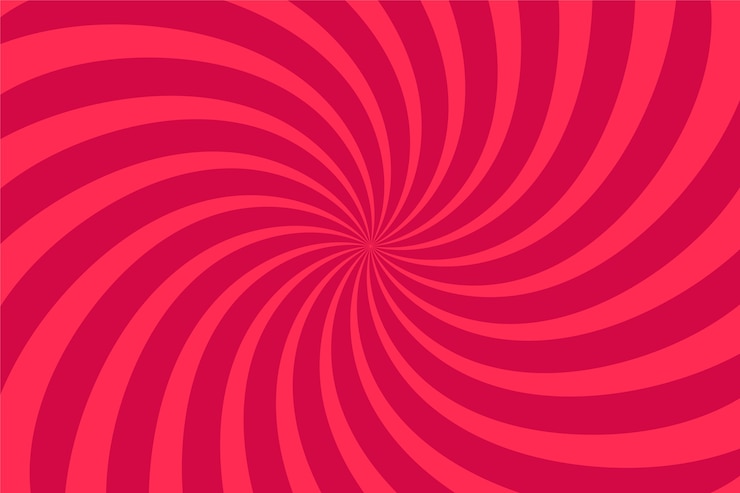 Free Vector flat red swirl background