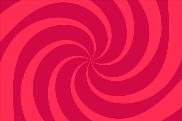 Free vector flat red swirl background