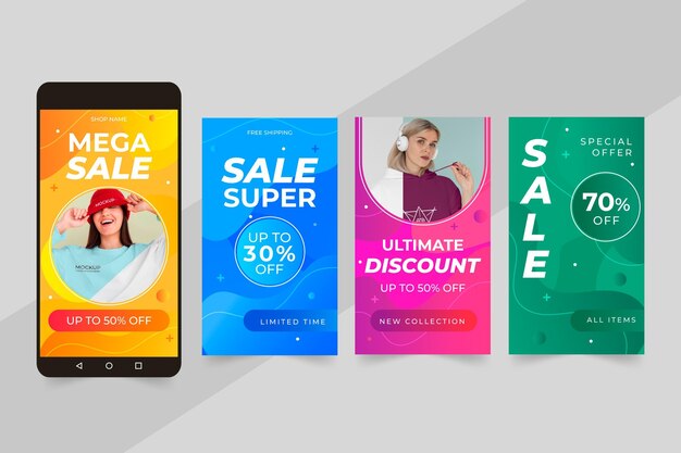 flat sale instagram story collection