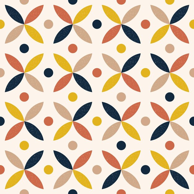 Flat scandinavian design pattern