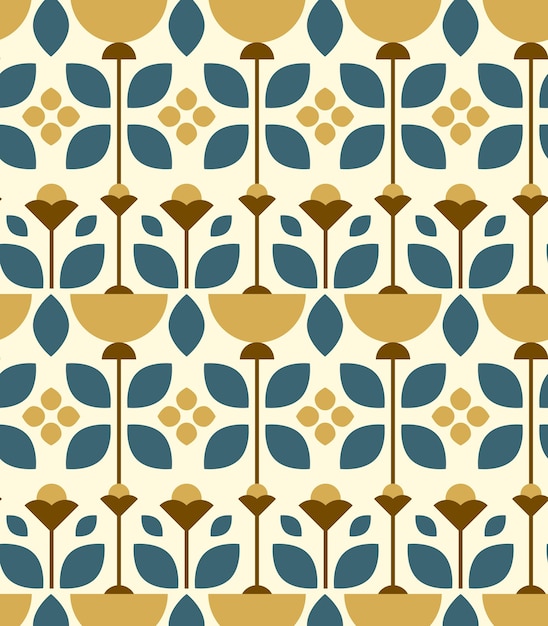 Free vector flat scandinavian design pattern