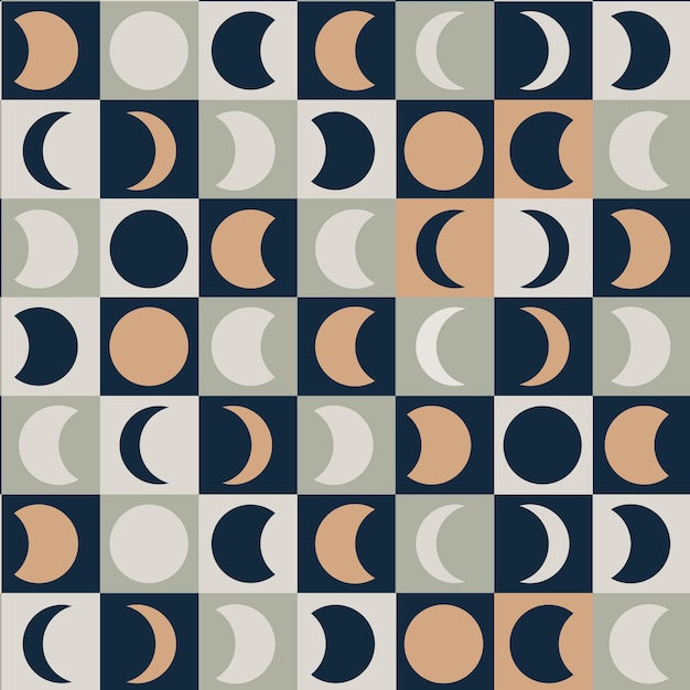 Free vector flat scandinavian design pattern