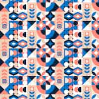 Free vector flat scandinavian design pattern