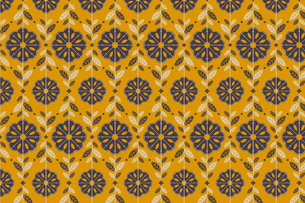 Flat scandinavian design pattern