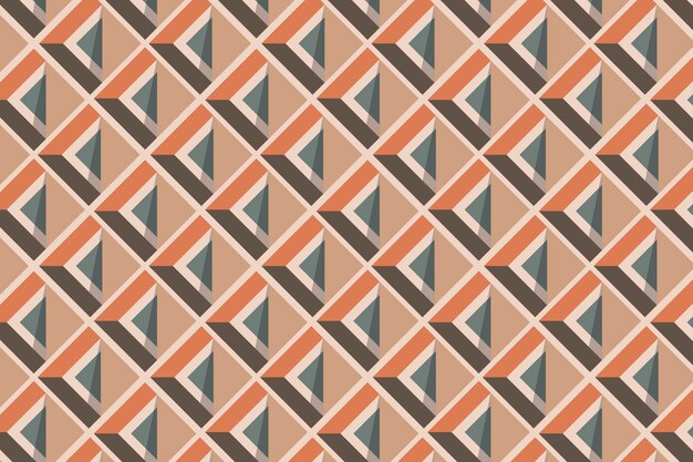 Flat scandinavian design pattern