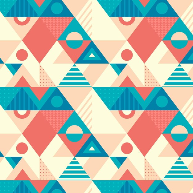 Flat scandinavian design pattern