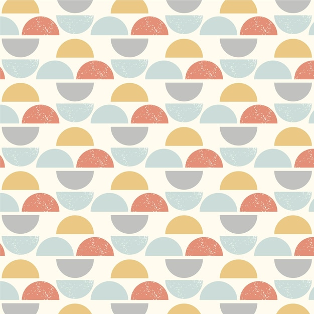 Free vector flat scandinavian design pattern