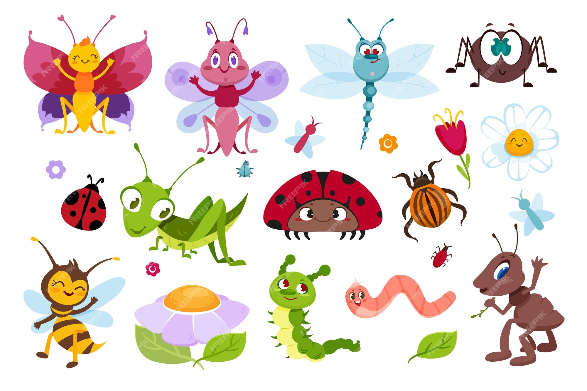 Cartoon Bugs Images - Free Download on Freepik