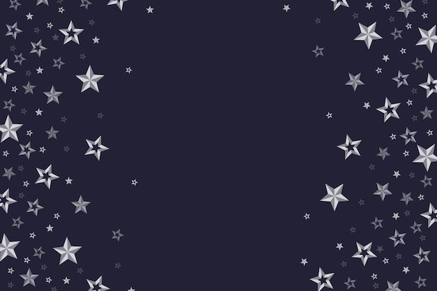 Download Free Flat Silver Stars Background – Vector Templates