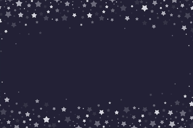 Flat Silver Stars Background – Free Vector Templates