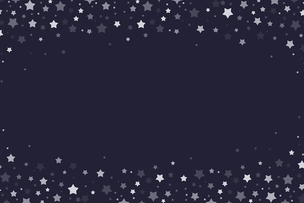 Free vector flat silver stars background