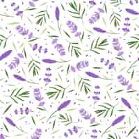 Free vector flat small flowers pattern