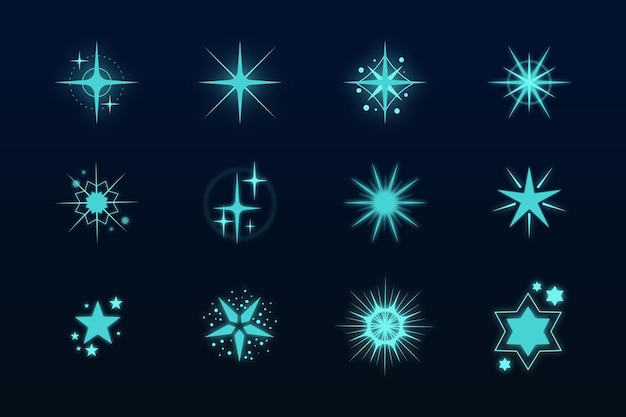 transparent stars gif