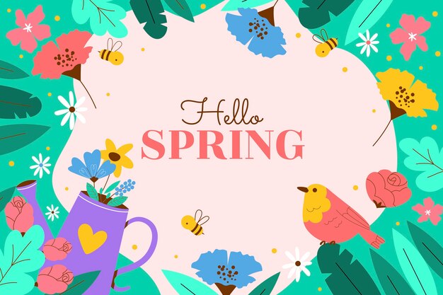 Piatto Spring Background