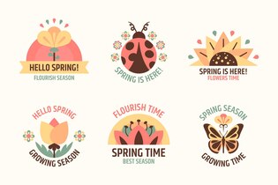 spring logos