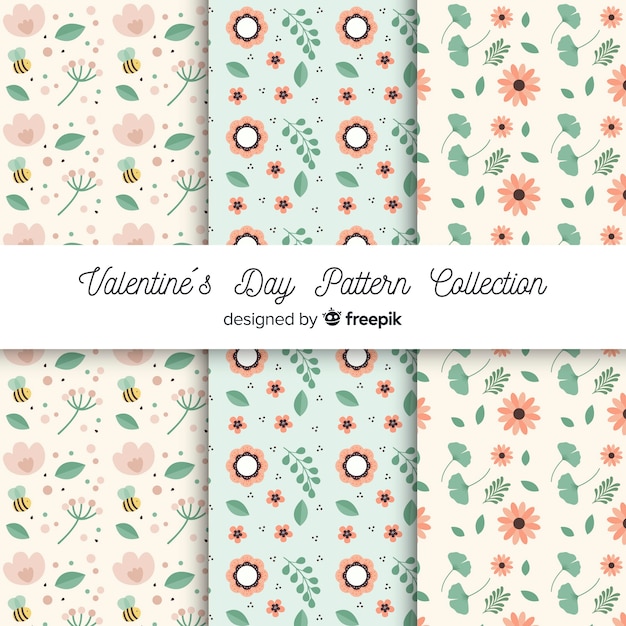 Flat spring pattern collection