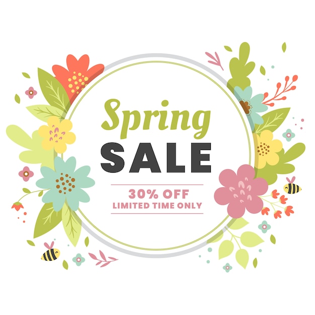 Free vector flat spring sale