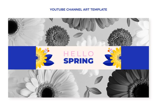 Flat spring youtube channel art