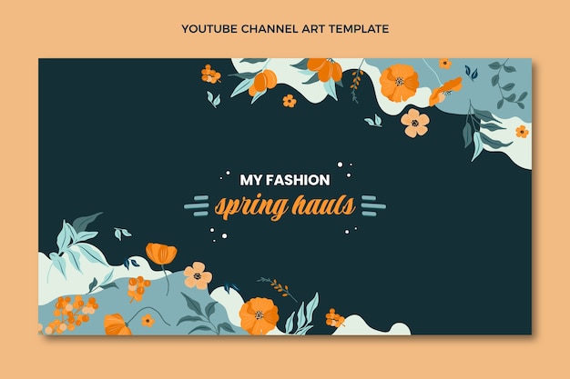 Flat spring youtube channel art