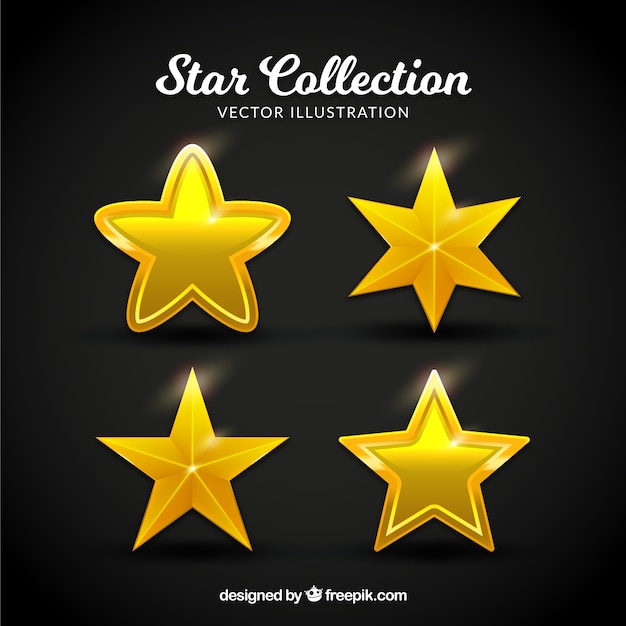 Flat stars collection