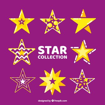Flat stars collection