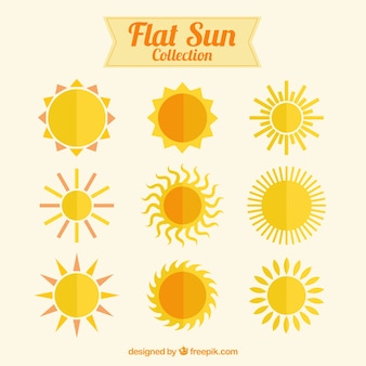 Flat suns collection