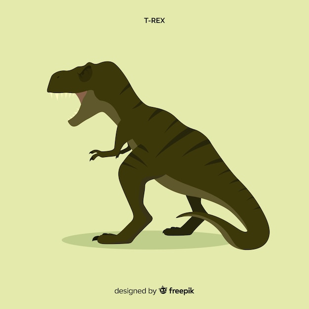 Плоский фон T-Rex