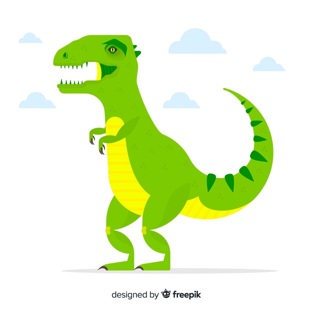 Плоский фон T-Rex