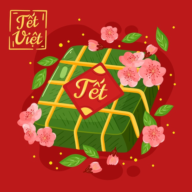 Free vector flat tet illustration