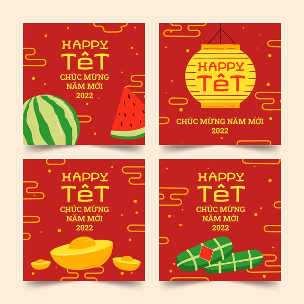 Flat tet instagram posts collection