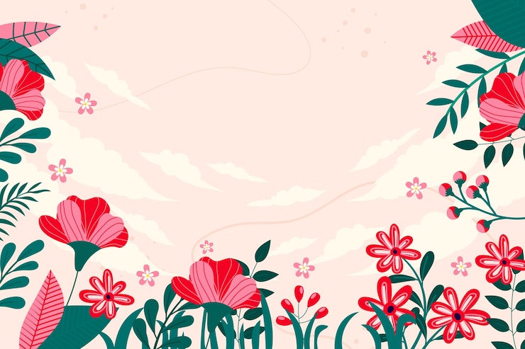 Free Vector flat valentine's day background