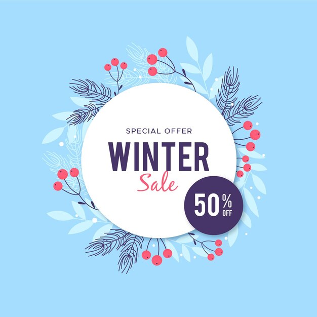 Flat winter sale