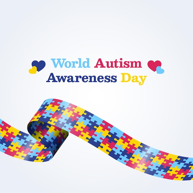 Flat world autism awareness day