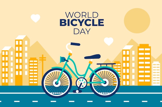 Плоский всемирный день велосипеда