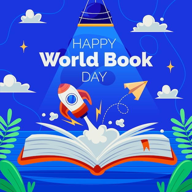 Плоский всемирный день книги
