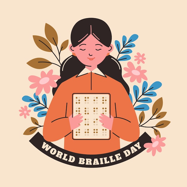 Braille used for mathematics is not the same as braille used for writing the alphabet. (Image: Freepik)
